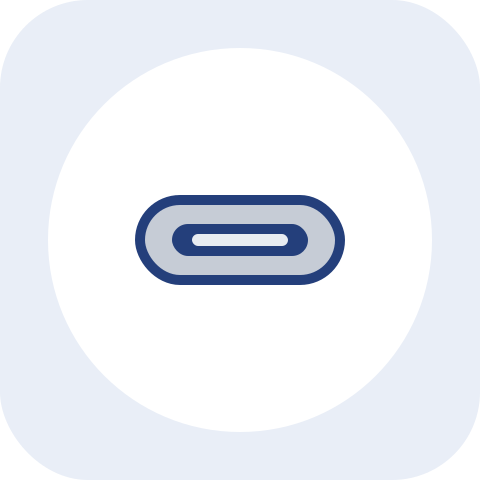 USB-C лаптоп зареждане конектор