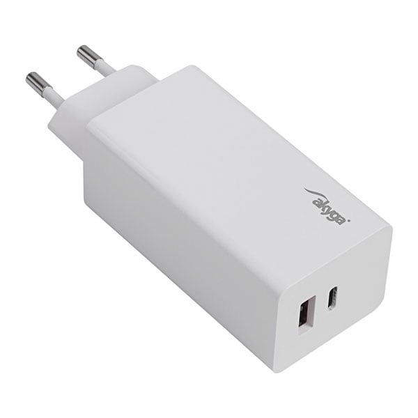 Akyga AK-CH-20 100 W USB-C and USB-A GaN зарядно