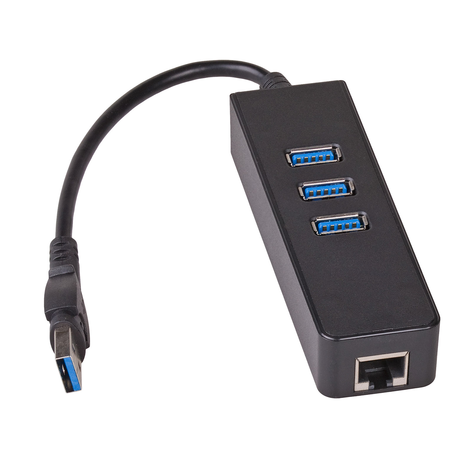 main_image главина AK-AD-32 USB 3.0 3-port + Ethernet