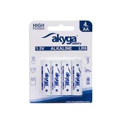 Алкална батерия AA LR6 Akyga AKY2068 1.5V / 3050mAh 4бр.