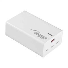 Зарядно устройство AK-CH-25 USB-A + 3x USB-C PD 5-28V / max. 5A 140W Quick Charge 3.0 GaN