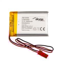 Li-Po акумулаторна батерия LP903450 Akyga AKY0099 3.7V / 1600mAh PCM JST 2-Pin Connector 150mm