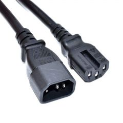 Захранващ кабел C14 / C15 3m AK-UP-07