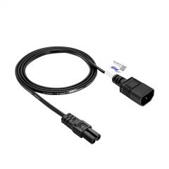 захранващ кабел IEC C7 / C14 1.5m AK-PC-15A