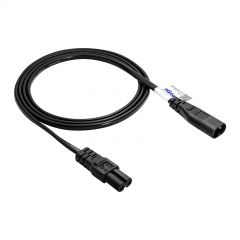 'Oсем' захранващ кабел IEC C7 / IEC C8 1.5m AK-RD-08A