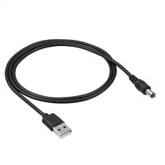 Кабел USB  - DC 5.5 x 2.1 mm AK-DC-01