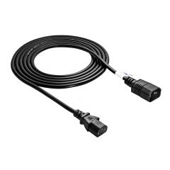 EУдължителен захранващ кабел C13 / C14 3.0m AK-PC-07A