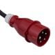 additional_image Кабел за електрически автомобили AK-EC-12 CEE 5pin / Type2 LCD 3-фази 16A 11kW 5m