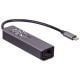 additional_image главина AK-AD-66 USB type C - USB 3.0 3-port + Ethernet